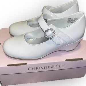 White Kids Dress Shoes